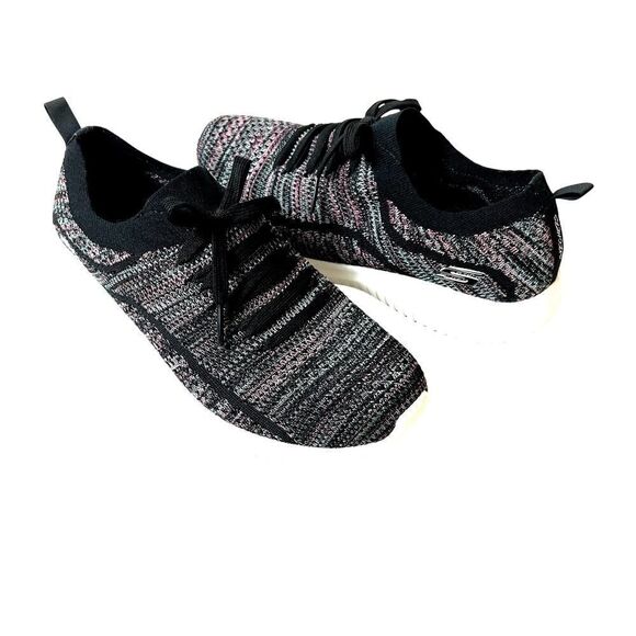 Skechers Air Cooled Memory Foam Womens 8 Shoes Fabric Multicolor Low Top Slip On - Picture 1 of 11